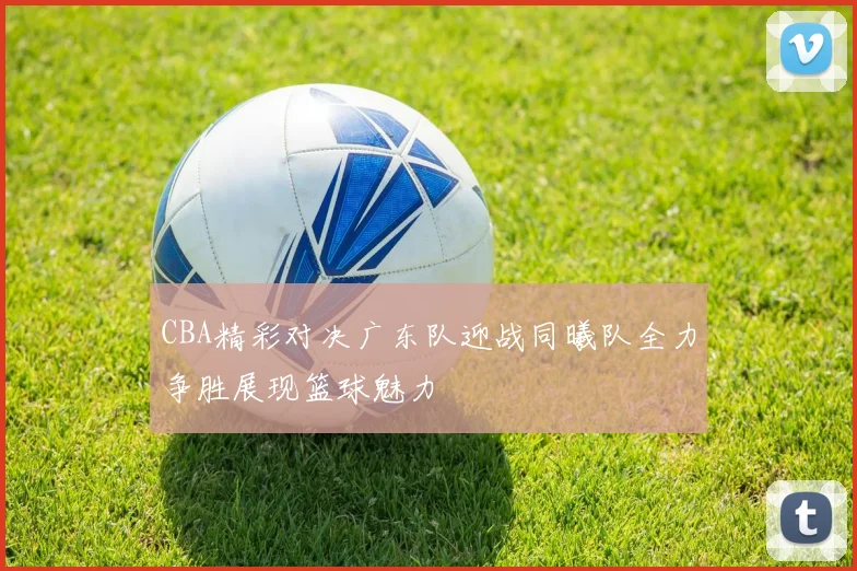 CBA精彩对决广东队迎战同曦队全力争胜展现篮球魅力